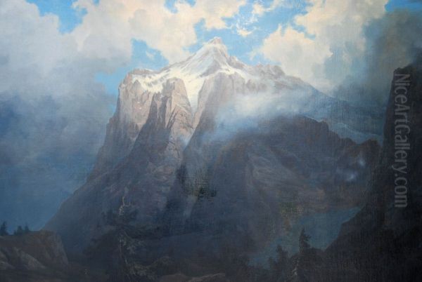 Mount Brewer From King's River Canyon, California - view 1