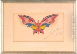 A Butterfly by Albert Bierstadt