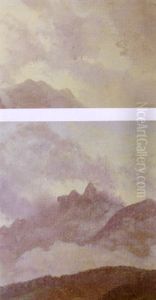 Top Of The Mountain by Albert Bierstadt