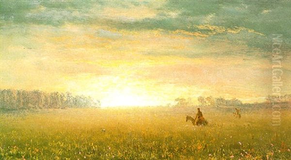 Sunset On The Prairies - view 1