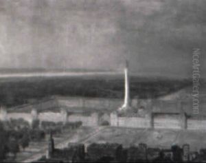 Project For Washington Monument In The City Of Baltimore by Albert Bierstadt