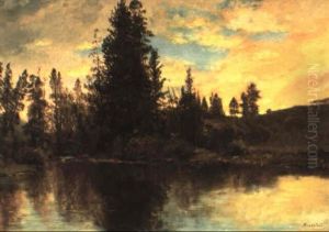 Headwaters Of The Green River, Wind River Mountains, Wyoming by Albert Bierstadt