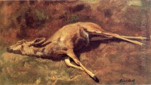 A Native Of The Woods by Albert Bierstadt