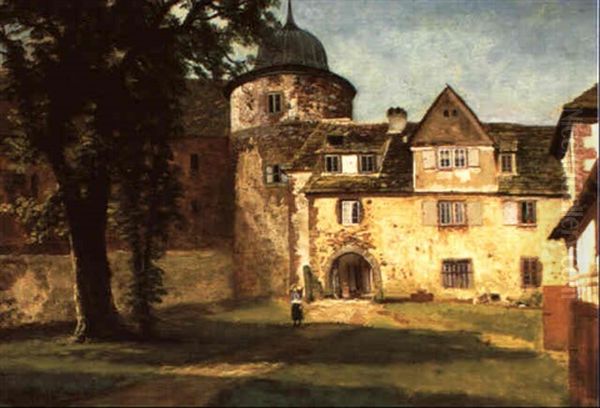 Courtyard Of A Manor House - view 1