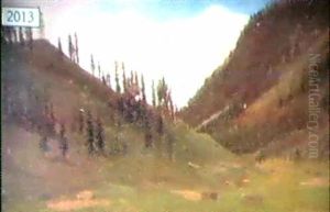Yellowstone Park by Albert Bierstadt