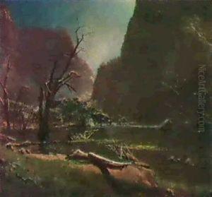 Hatch-hatchy Valley, California by Albert Bierstadt