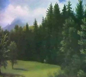 Mountain Glade by Albert Bierstadt