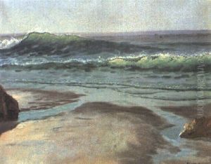 Pacific Coast by Albert Bierstadt