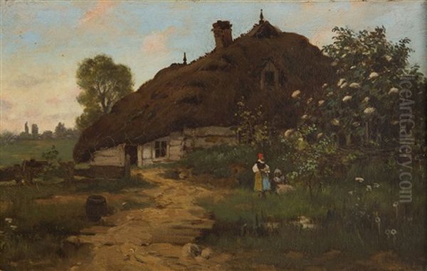 Girls By The Hut - view 1