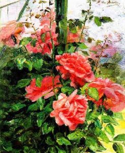 Heckenrosen by Marie De Bievre