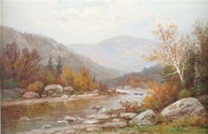 River Landscape by Daniel Folger Bigelow
