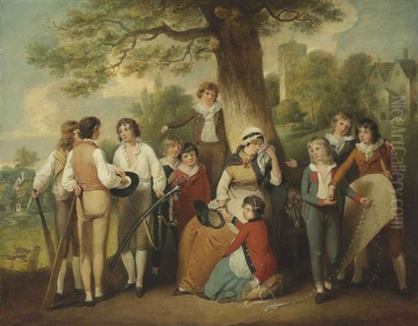 Generous Schoolboys (the Collection For A Soldier's Widow) - view 1