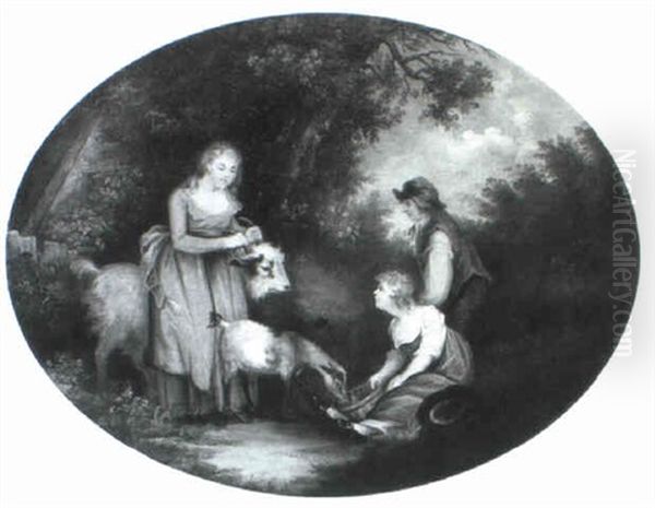 Feeding The Goats - view 1