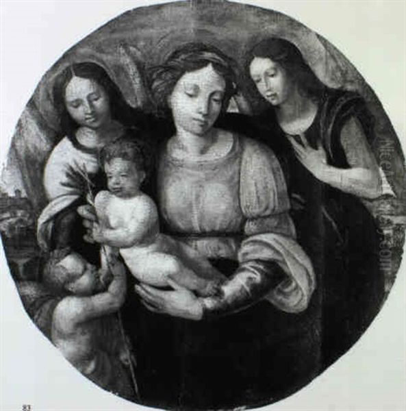 Madonna Col Bambino, San Giovanni E Angeli - view 1
