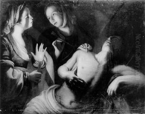Saint Sebastien Soigne Par Les Saintes Femmes