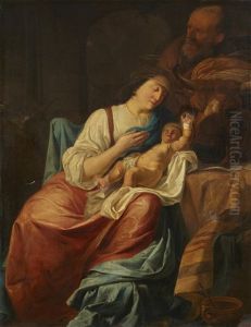 The Nativity by Jan Van Bijlert