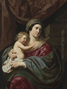 The Virgin And Child by Jan Van Bijlert