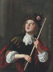 A Youth With A Torch