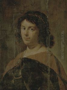 Portrait Of A Young Man Wearing A Breastplate And Brooch And The Order Of The Golden Fleece