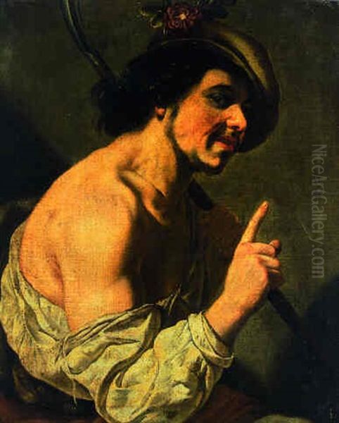 A Shepherd, Half-length - view 1