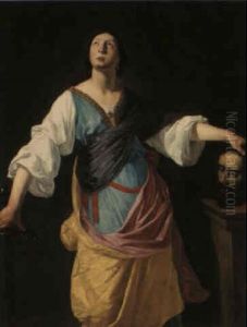Judith With The Head Of Holofernes by Jan Van Bijlert