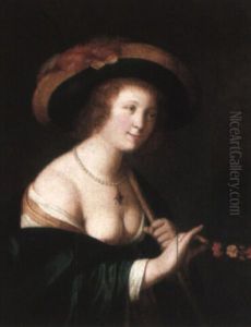 Portrait Of A Lady As A Shepherdess