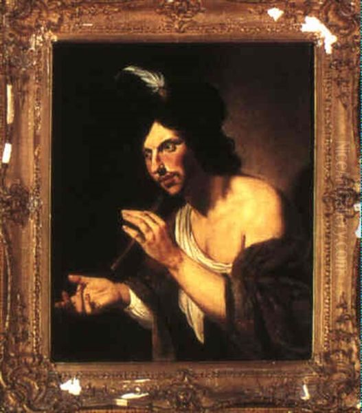 The Young Flute Player by Jan Van Bijlert