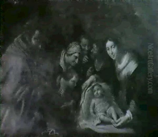 Adoration Of The Shepherds by Jan Van Bijlert