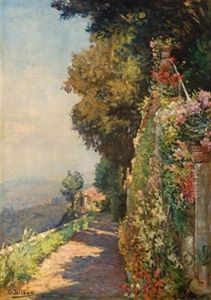 Camino Con Flores