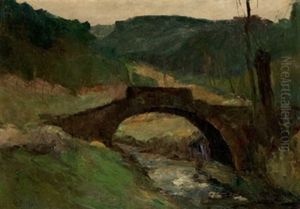 Paisaje Con Puente by Gonzalo Bilbao Martinez
