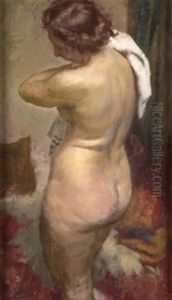 Desnudo Femenino by Gonzalo Bilbao Martinez