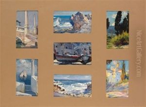 Paisajes (siete) (7 Works) by Gonzalo Bilbao Martinez