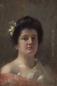 Retrato De Flora, Hermana Del Artista