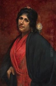 Retrato De Gitana by Gonzalo Bilbao Martinez