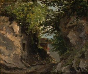 Paisaje Con Casa Paisaje Con Casa