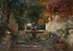 Escalinata De Jardin