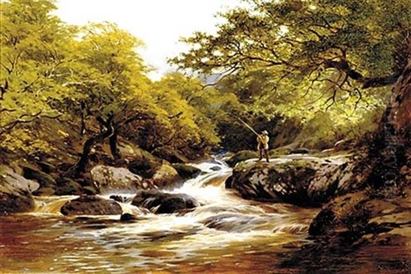Fishing Scene (+ Another; Pair) - view 1