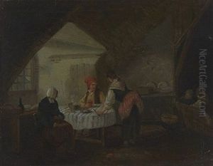 Le Repas Des Paysans by Marc Antoine Bilcoq