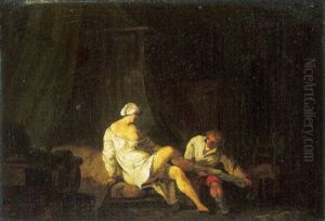 Interieur De Chambre A Coucher by Marc Antoine Bilcoq