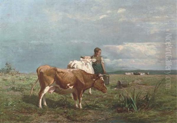 Tending To The Livestock - view 1