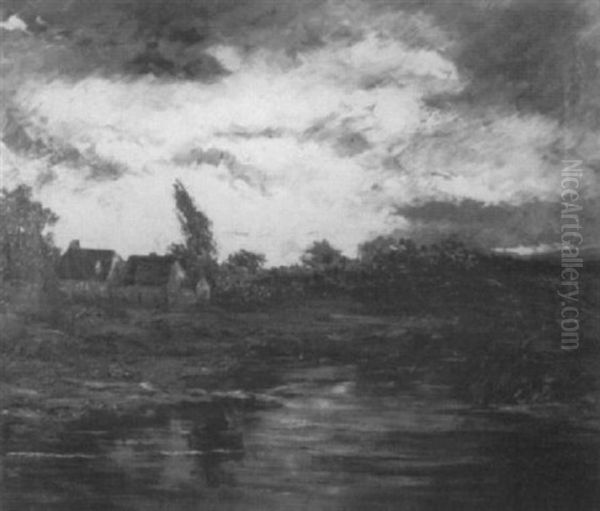 A Stormy Continental Landscape - view 1