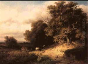 The Wodans-oak By Wolfheze by Johannes Warnardus Bilders