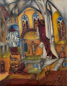 V Chramu by Frantisek Bilek