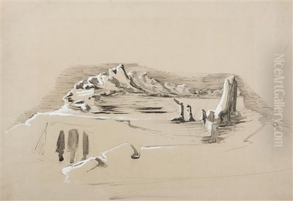 Study For Monument At White Mountain - view 1