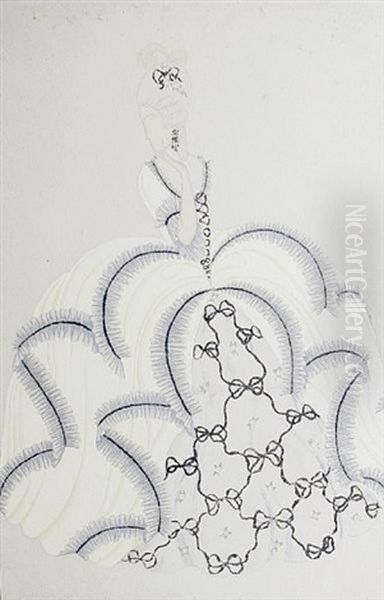 Costume Designs (pair) - view 1