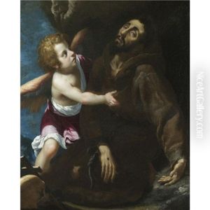 The Stigmatisation Of Saint Francis by Giovanni Bilivert