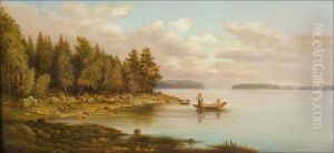 Kalastajat. by Rudolf Akerblom