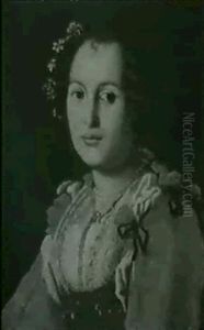 Portrait D'une Jeune Femme Portrait D'une Jeune Femme