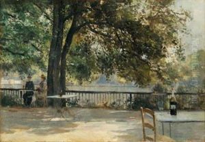La Terrasse De Guinguette by Louis-Lina Bill