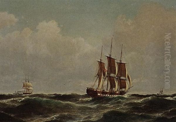 Sailing Vessels Offshore - view 1